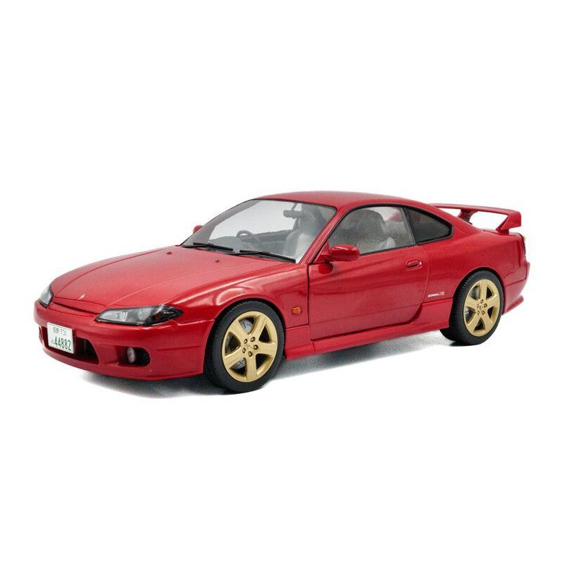 Nissan Silvia S15 SPEC-R AERO '99 (rood) - 1:18 - Solido