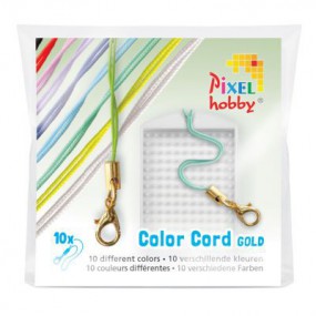 Pixel hobby, Color cord (set van 10) - Goud