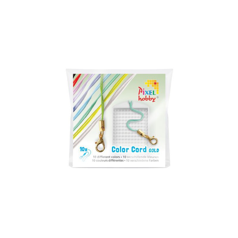 Pixel hobby, Color cord (set van 10) - Goud