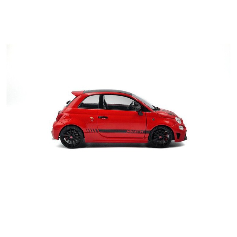 Fiat 500 F595 Abarth '22 (rood) - 1:18 - Solido