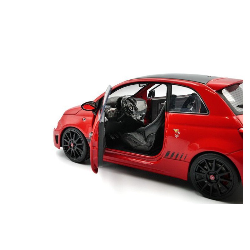 Fiat 500 F595 Abarth '22 (rood) - 1:18 - Solido