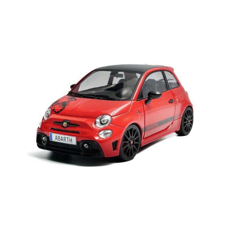 Fiat 500 F595 Abarth '22 (rood) - 1:18 - Solido