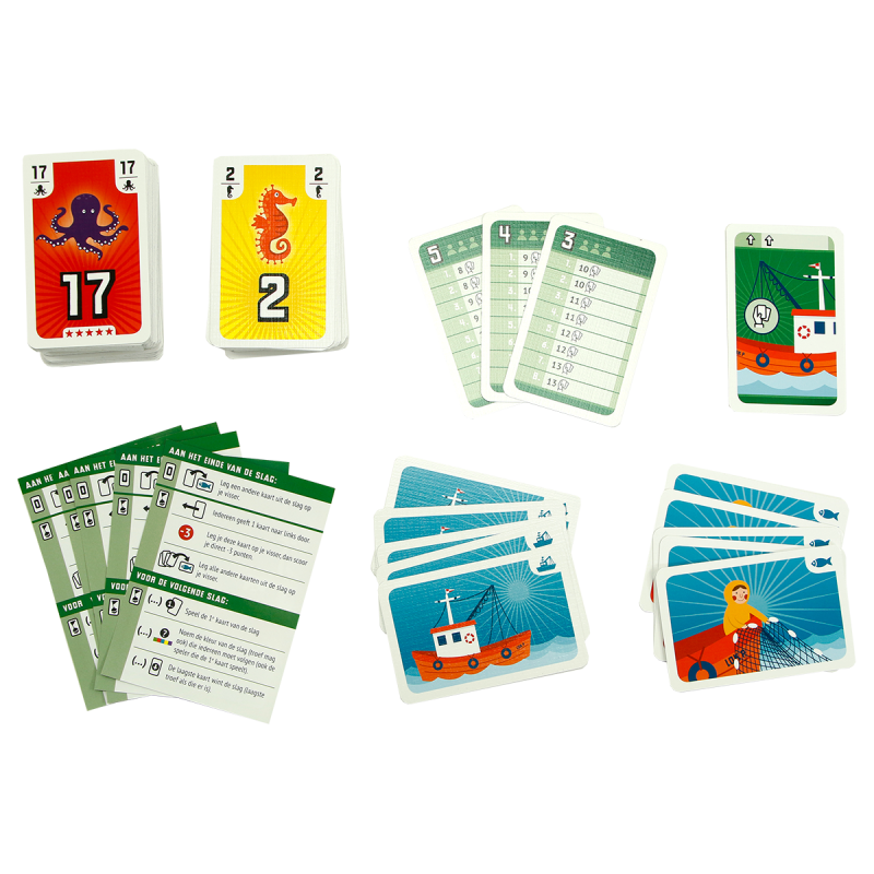 Hengelen Kaartspel, 999 games