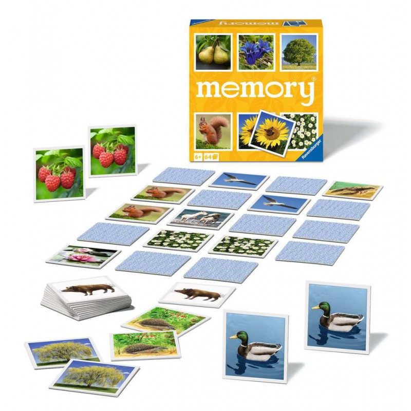 Nature memory Ravensburger met foto's