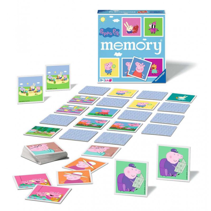 Peppa Pig memory Ravensburger met foto's