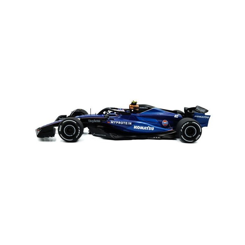 Williams FW46 F1 Team bl. nr2 L. Sargeant Saudi Arabia GP '24 - 1:18 - Solido