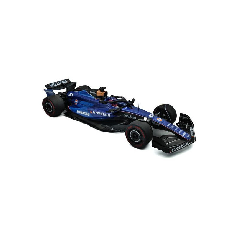 Williams FW46 F1 Team blue nr23 A. Albon Saudi Arabia GP '24 - 1:18 - Solido