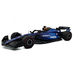 Williams FW46 F1 Team blue nr23 A. Albon Saudi Arabia GP '24 - 1:18 - Solido