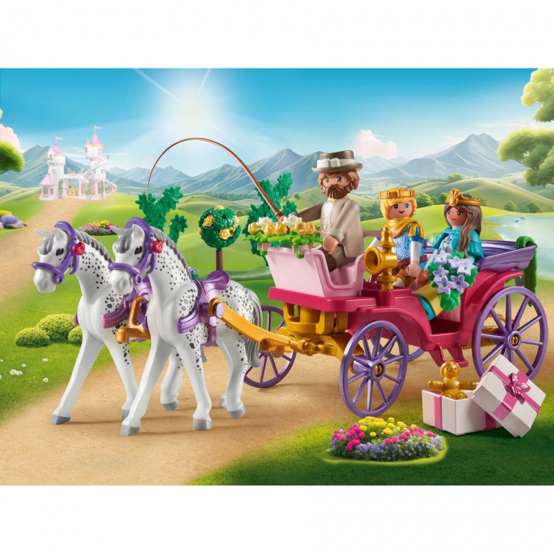 Playmobil Princess Magic - 71846 Koetsrit met prins en prinses