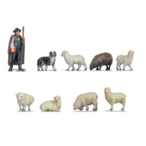 Schapen en Herder, N Noch, 35740