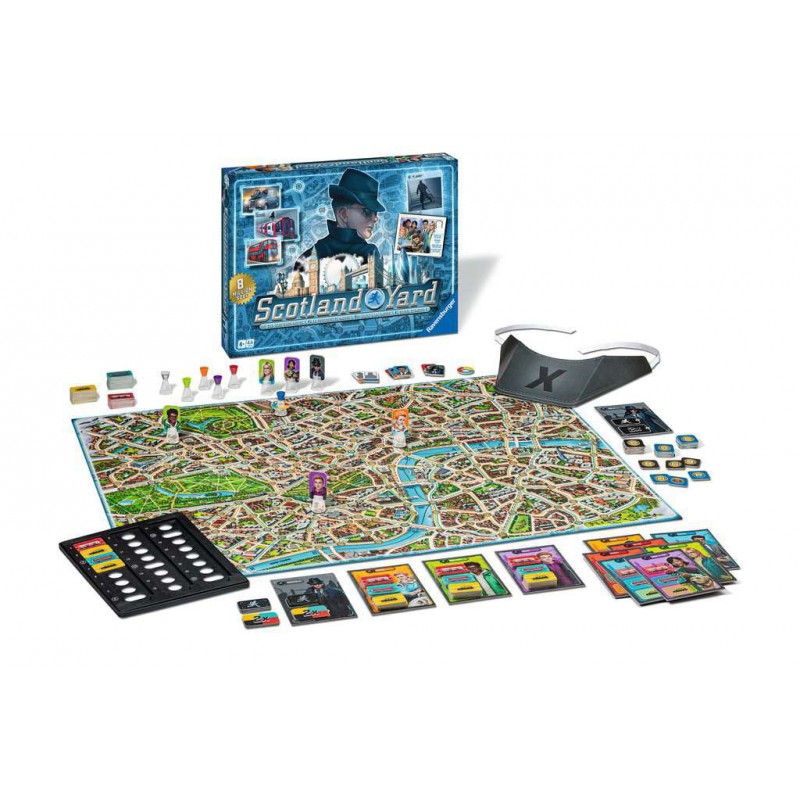 Ravensburger  Scotland Yard ( master)  2-6 spelers 8+