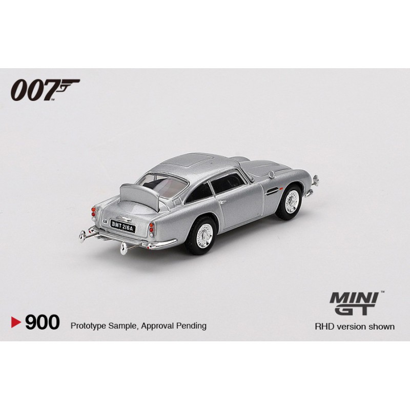 Aston Martin DB5 Goldfinger 007 Mini GT (blister verpakking)