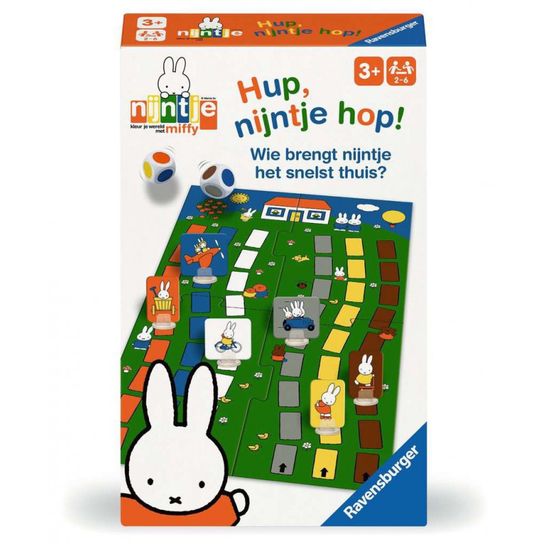 Hup Nijntje hop pocketspel, Ravensburger