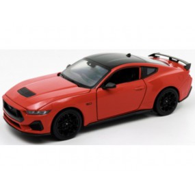 Ford Mustang 2024 (rood), 1:24, Welly