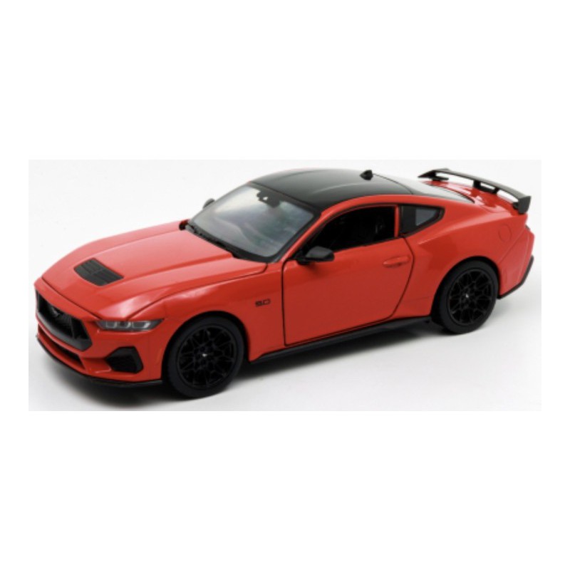 Ford Mustang 2024 (rood), 1:24, Welly