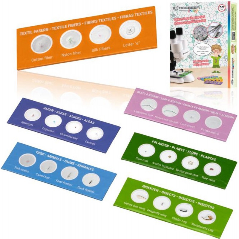 Bresser junior, microscoop starter set 24st