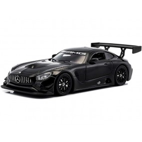 Mercedes Benz AMG GT3 (zwart), 1:24, MotorMax