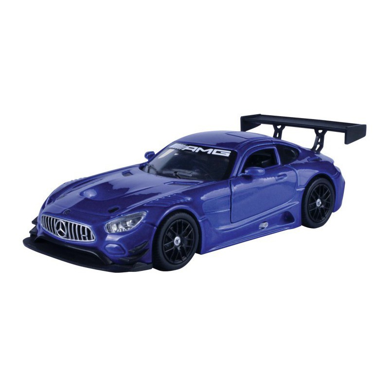 Mercedes Benz AMG GT3 (blauw), 1:24, MotorMax