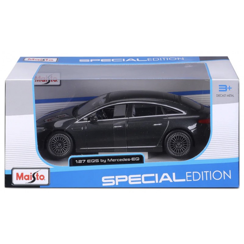 Mercedes Benz EQ EQS SEDAN 2022 (antraciet), 1:27, Maisto