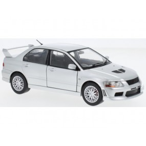 Mitsubishi LANCER EVOLUTION VII 2001 (RHD) (grijs metaal), 1:24, Whitebox