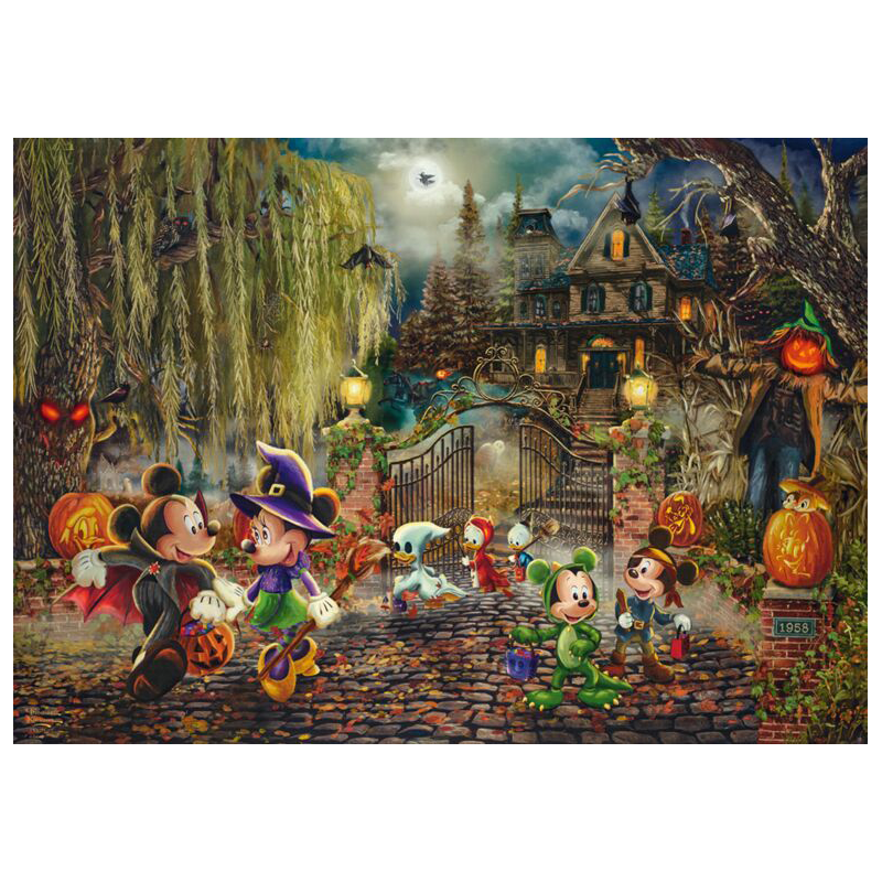 Disney Mickey & Minnie Halloween 1000 stukjes puzzel