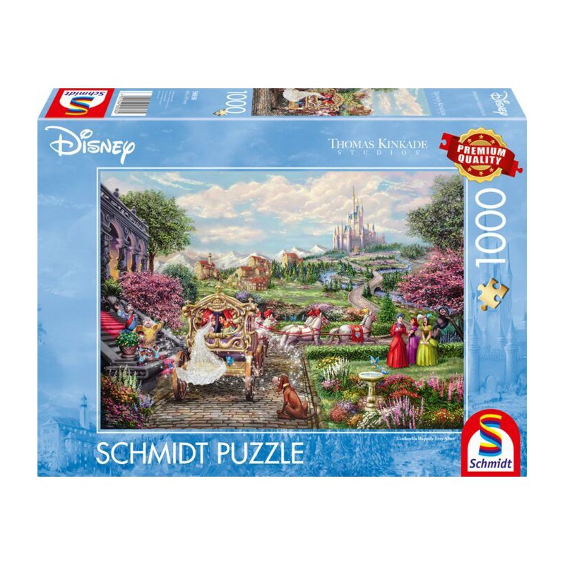 Disney Cinderella, Happily ever after, 1000 stukjes Schmidt