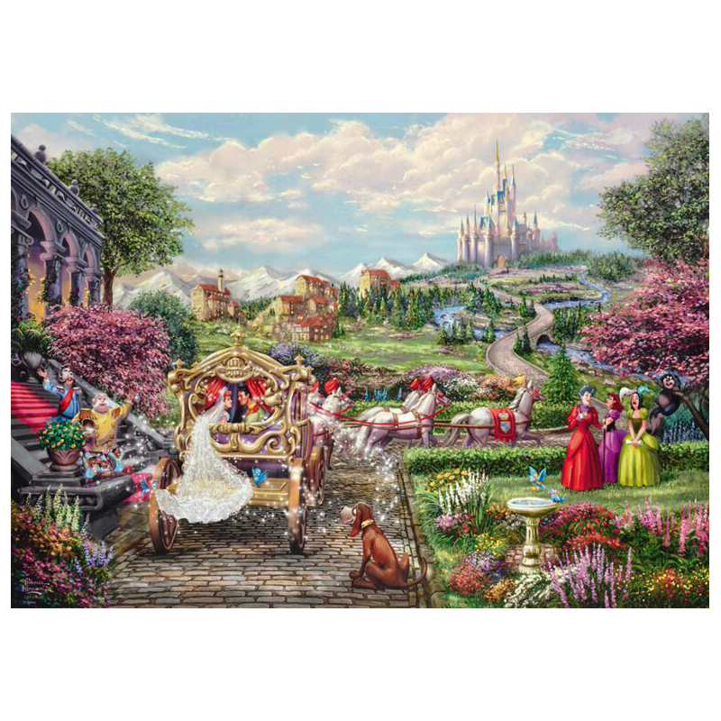 Disney Cinderella, Happily ever after 1000 stukjes puzzel