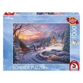 Disney Cinderella, Bringing home the tree, 1000 stukjes Schmidt