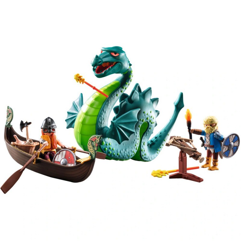 Playmobil - 71830 Vikingen met zeemonster