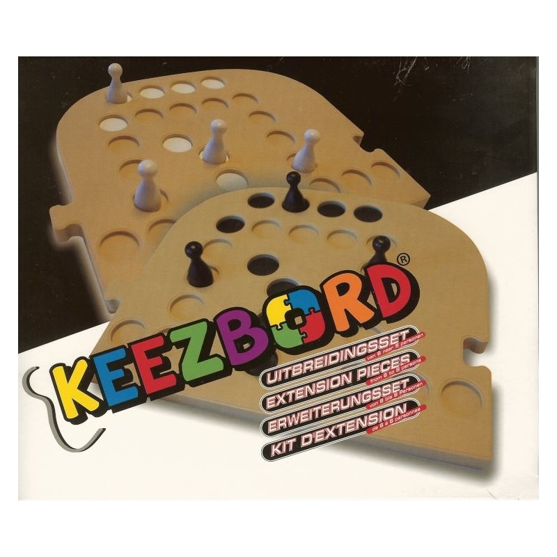 Keezbord uitbreiding 6-8 personen Hout