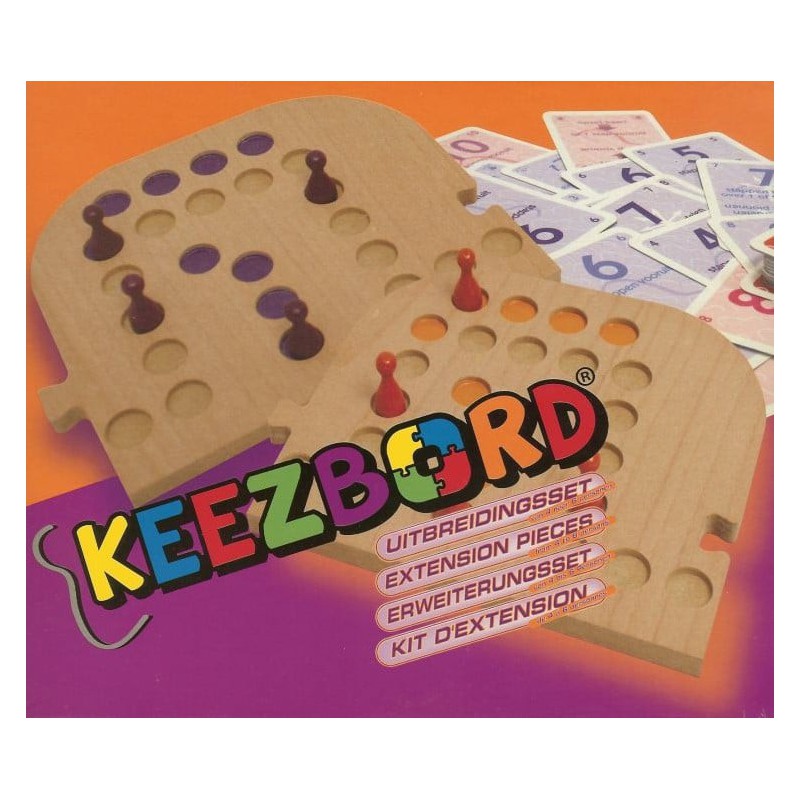 Keezbord uitbreiding 4-6 personen Hout