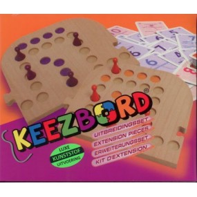 Keezbord uitbreiding 4-6 personen Kunststof