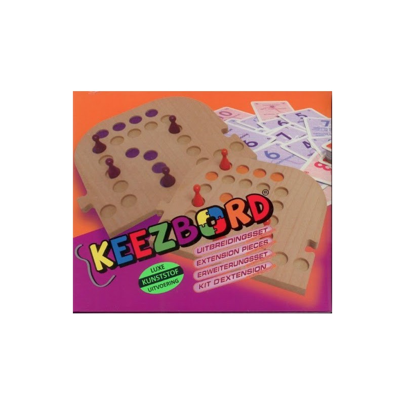 Keezbord uitbreiding 4-6 personen Kunststof