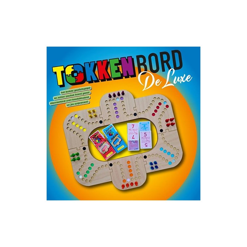 Tokkenspel 4-6 personen hout bordspel