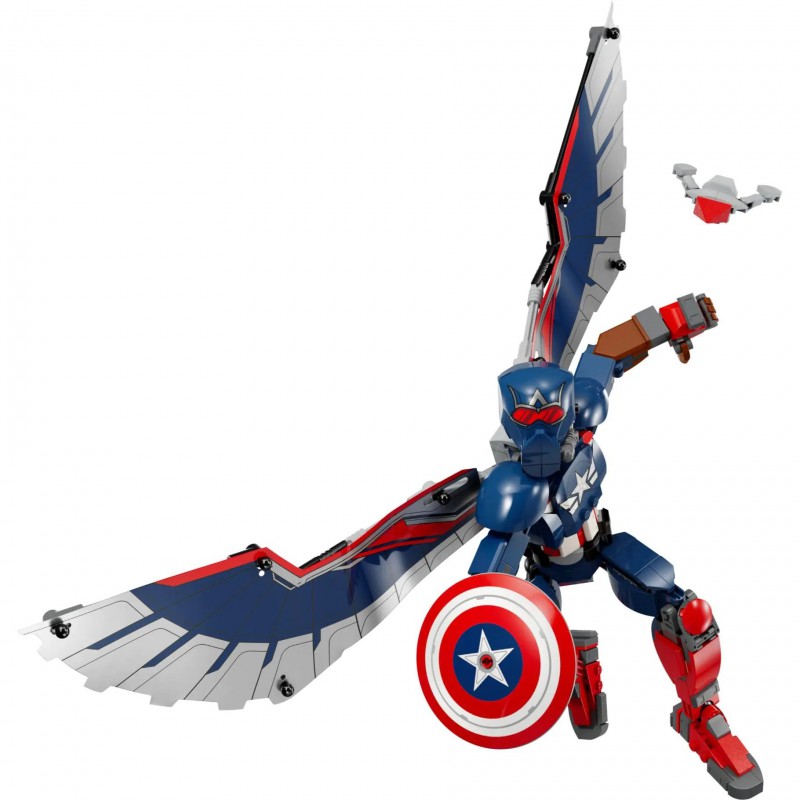 LEGO MARVEL - 76296 Nieuwe Captain America bouwfiguur