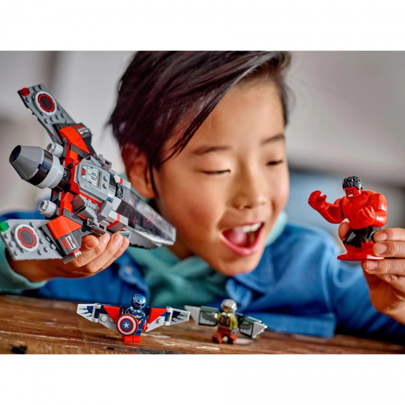 LEGO MARVEL - 76292 Captain America vs. Rode Hulk duel