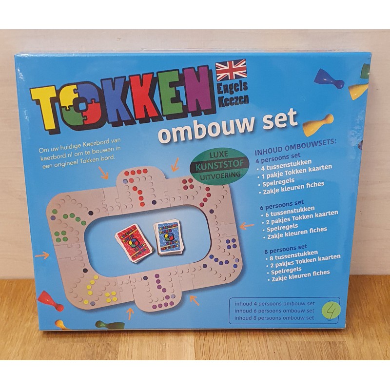 Tokken ombouwset 4 personen Kunststof