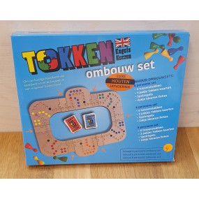 Tokken ombouwset 4 personen hout