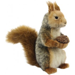 Eekhoorn - grijs, 24cm - Hansa Creation