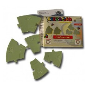 Keezbord ombouw set 3-5-7 personen kunststof