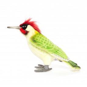 Groene specht met rode kuif, 27 cm - Hansa Creation
