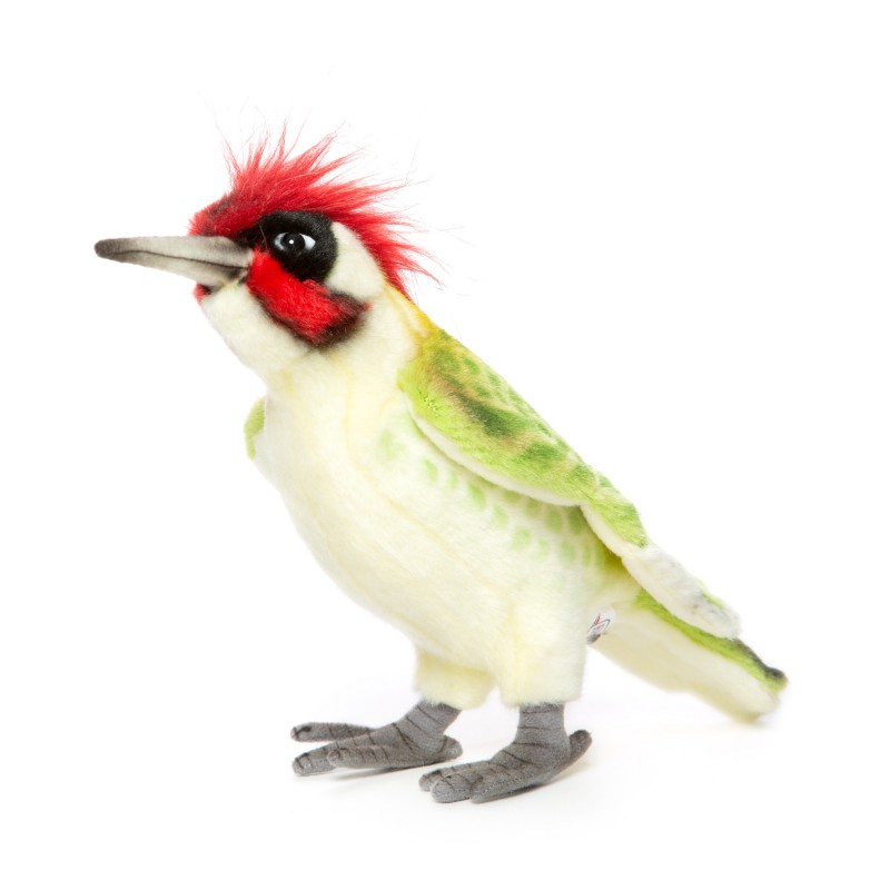 Groene specht met rode kuif, 27 cm - Hansa Creation