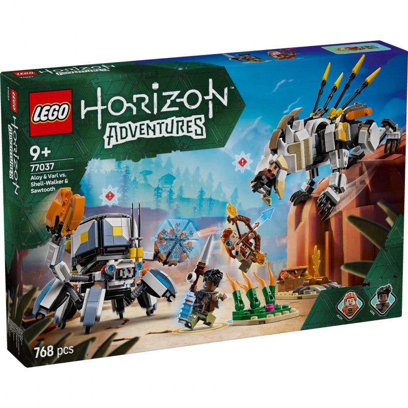 LEGO Horizon Adventures - 77037 Aloy en Varl vs. Shell-Walker en Sawtooth