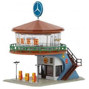 Wegrestaurant/Tankstation, H0 1:87, Faller