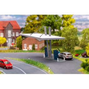 Tankstation E-Fuel, H0 1:87, Faller