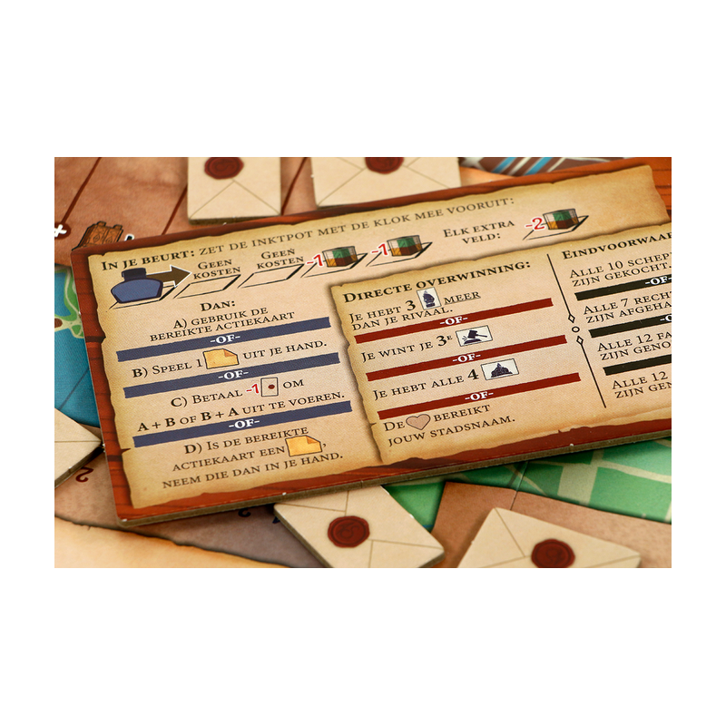 Stedenstrijd - Bordspel, 999games