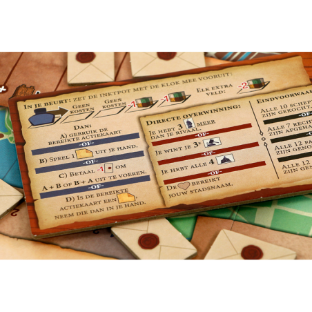 Stedenstrijd - Bordspel, 999games