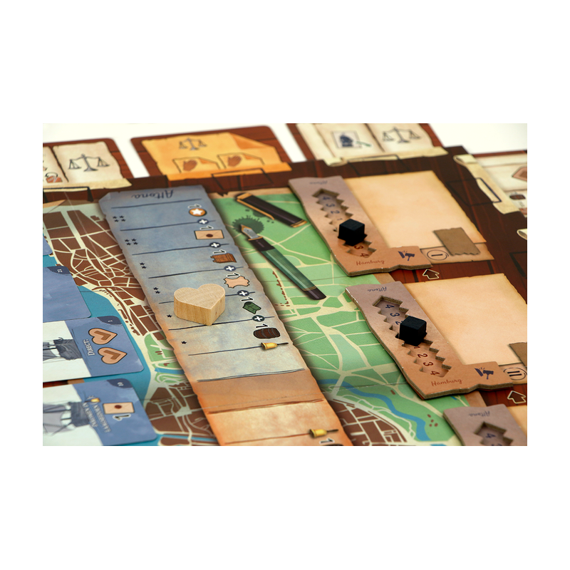 Stedenstrijd - Bordspel, 999games