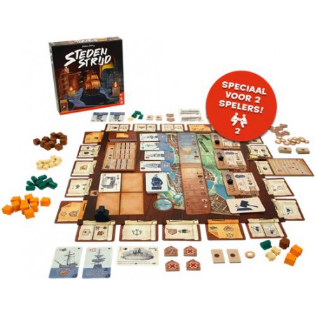 Stedenstrijd - Bordspel, 999games