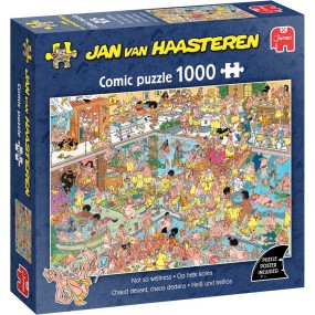 Jan van Haasteren Op hete kolen, 1000stukjes Jumbo